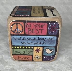 Inspirational Block Decor